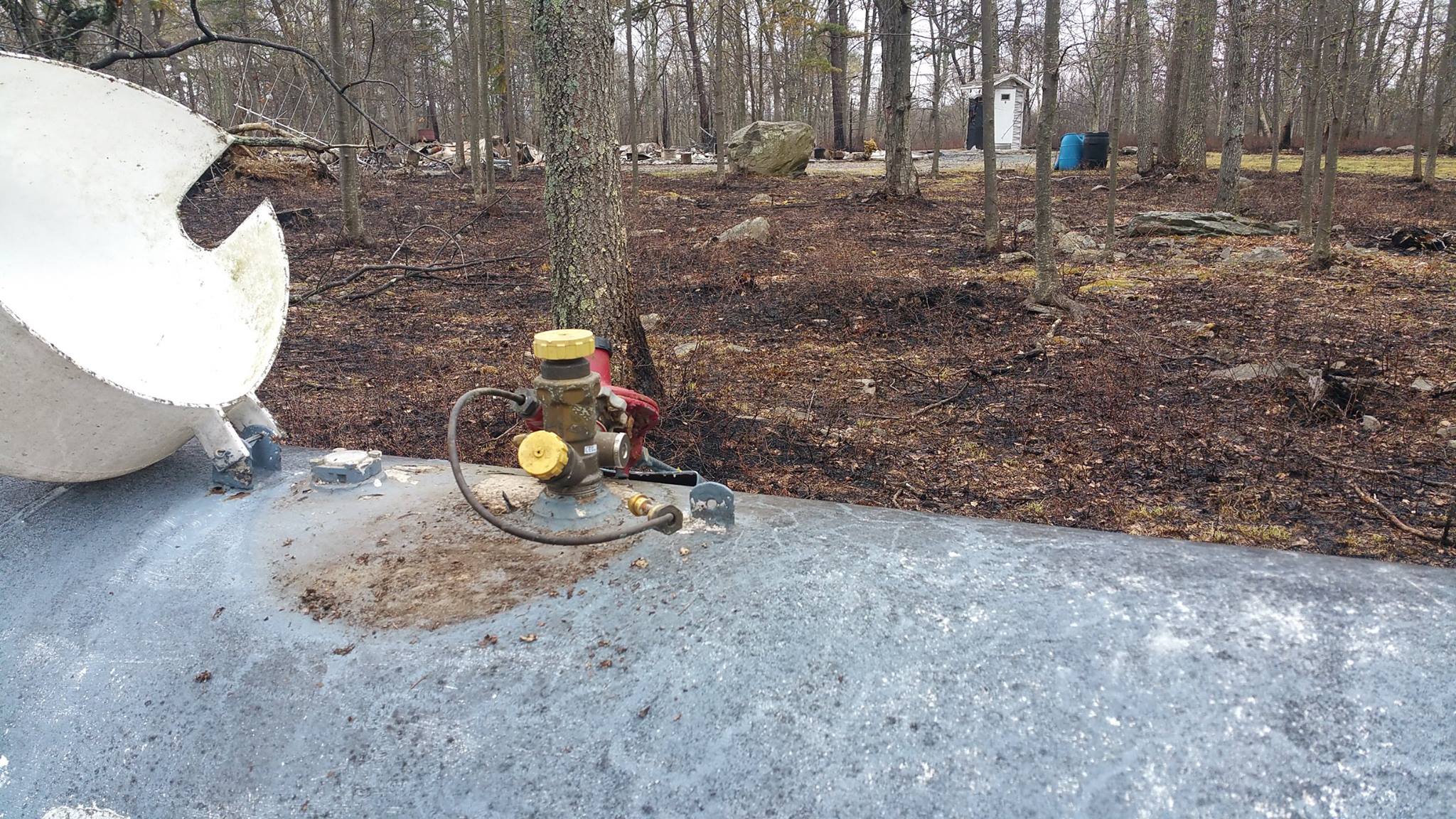 "16 Mile Fire" in Poconos PA